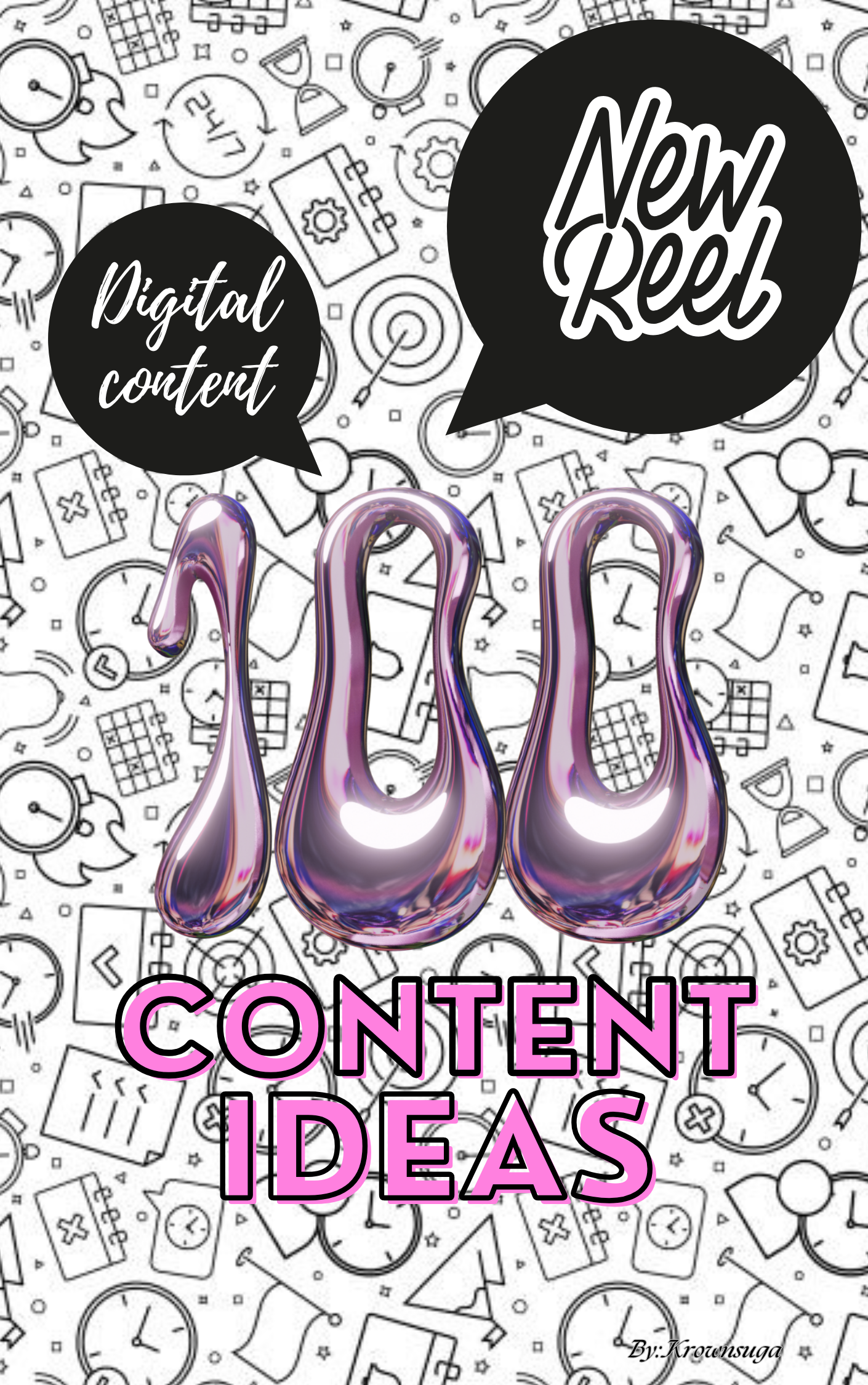 100 “Reel” content Ideas Ebook